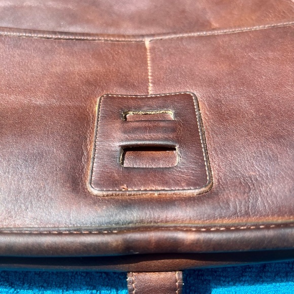 Vintage Coach Buckled Clutch - RARE 1977 (tabac) - Picture 5 of 11